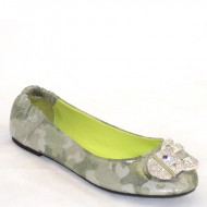 Brand Bolaro Women's Ballet Camouflage Flat Shoes