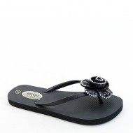Brand New Lady Floral Flip Flop Flat Sandals