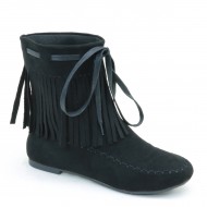 New Brieten Women's Fringe Dress Boots