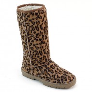 New Brieten Women's Mid-calf Winter Comfort Flat Snow Boots