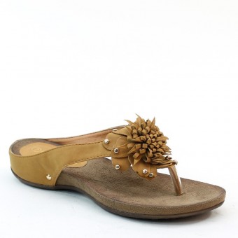 Brand New Lady Floral Thong Wedge Flip Flop Sandals