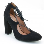 New Brieten Women's Lace-up Chunky High Heel Dress Sandals