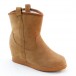 Brand New Brieten Synthetic Suede Hide Wedge Heel Ankle Boots Winter Boots