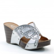 Brand New Brieten Women's Rhinestone Butterfly Open Toe Platform Wedge Sandals