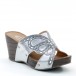 Brand New Brieten Women's Rhinestone Butterfly Open Toe Platform Wedge Sandals