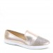 Women's Rhinestones White Sole Pointed Toe Gold Flats for Wedding