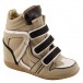 Brand New Brieten Stripe Hook-Loop Ankle Boots Sneaker
