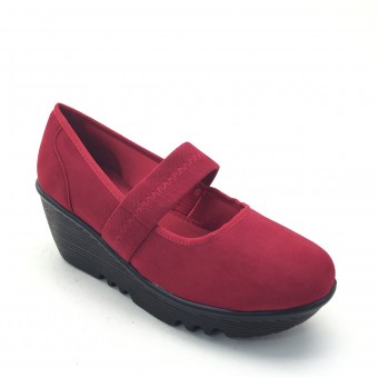 Brieten Brand New Lady  Ankle Strap  Espadrilles Wedge Shoes